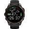 Смарт-годинник Garmin Fenix 8 47mm AMOLED Sapphire Carbon Gray DLC Titanium with Black Silicone (010-02904-29)
