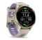 Смарт-годинник Garmin Forerunner 970 French Gray Soft Gold Titanium with French Gray/Translucent Indigo Silicone with Soft Gold Buckle (010-02969-62)