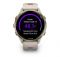 Смарт-годинник Garmin Forerunner 970 French Gray Soft Gold Titanium with French Gray/Translucent Indigo Silicone with Soft Gold Buckle (010-02969-62)