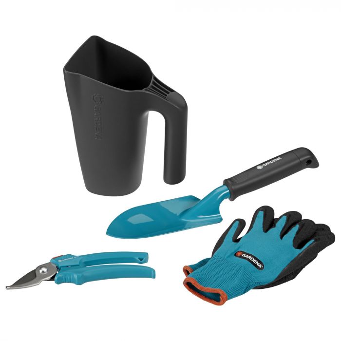 Комплект садових інструментів Gardena Classic Ergo (арт.8950, 8754, 11511) з ковшем (08966-30.000.00)
