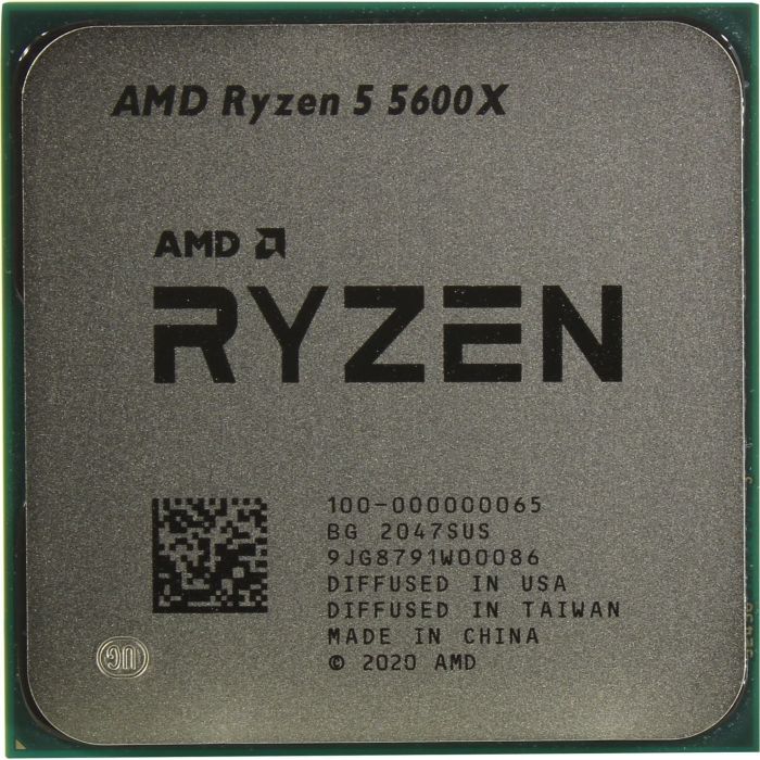 Процесор AMD Ryzen 5 5600X (3.7GHz 32MB 65W AM4) Tray (100-000000065)
