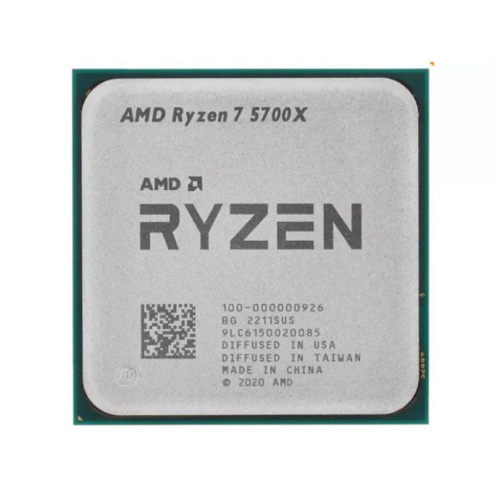 Процесор AMD Ryzen 7 5700X (3.4GHz 32MB 65W AM4) Tray (100-000000926)