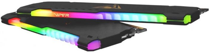 Модуль пам`яті DDR4 2x32GB/3200 Patriot Viper Steel RGB Black (PVSR464G320C8K)