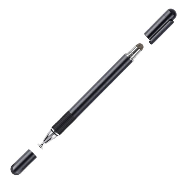 Стилус універсальний SK 2 в 1 Capacitive Drawing Point Ball Black (1005001657604970B)