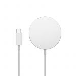 Бездротовий зарядний пристрій СolorWay MagSafe Charger 15W for iPhone White (CW-CHW27Q-WT)