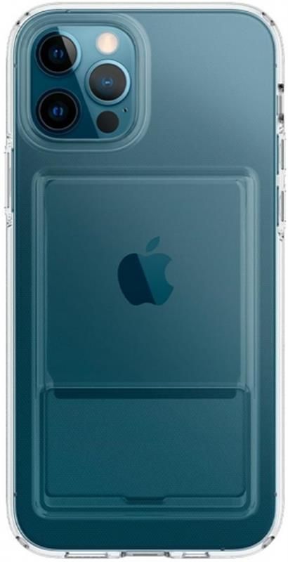 Чохол-накладка Spigen Crystal Slot для Apple iPhone 12/12 Pro Crystal Clear (ACS02576)