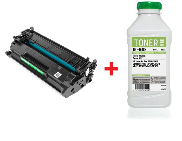 Картридж CW (CW-C052M/TH-M402) Canon LBP212/214/215/MF421/426/428/429 (Canon 052) + Тонер (TH-M402) 3х130г
