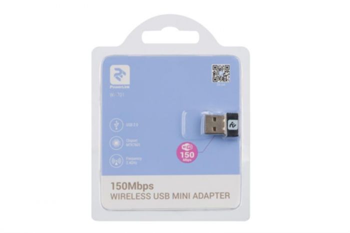 Бездротовий адаптер 2E PowerLink WR701 (N150, USB 2.0) (2E-WR701)