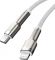 Кабель Baseus Cafule Metal USB-C - Lightning (M/M), 1 м White (6953156202078)