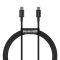 Кабель Baseus Superior Fast Charging USB Type-C - USB Type-C (M/M), 1 м, Black (CATYS-B01)