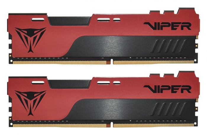 Модуль пам`яті DDR4 2x8GB/2666 Patriot Viper Elite II Red (PVE2416G266C6K)
