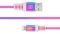 Кабель REAL-EL USB - Lightning (M/M), 1 м, Rainbow (EL123500051)