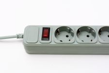 Фільтр живлення ProLogix (PRS-050P5-45G) 2.2 кВт, 5 розеток, 4.5 м, сірий