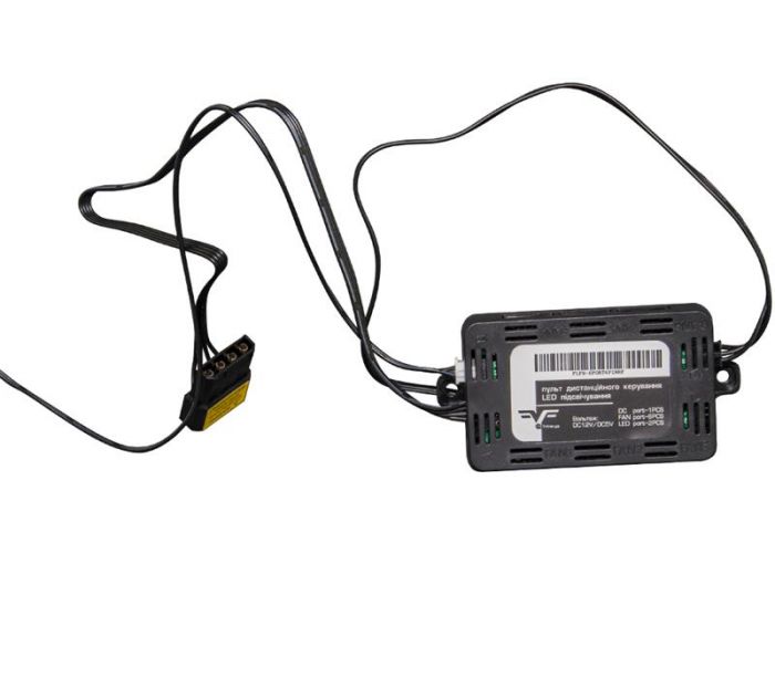 Хаб для керування RGB підсвічуванням Frime 6FAN port+1LED port (FLFH-6port6pinRF)