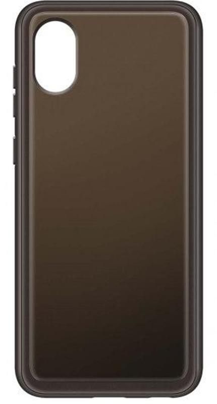 Чохол-накладка Samsung Soft Clear Cover для Samsung Galaxy A03 Core SM-A032 Black (EF-QA032TBEGRU)