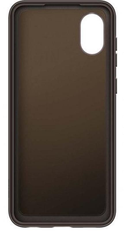 Чохол-накладка Samsung Soft Clear Cover для Samsung Galaxy A03 Core SM-A032 Black (EF-QA032TBEGRU)
