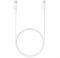 Кабель Samsung USB Type-C - USB Type-C (M/M), 1 м, White (EP-DA705BWRGRU) OEM