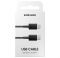 Кабель Samsung USB Type-C - USB Type-C (M/M), 1 м, Black (EP-DA705BBRGRU)