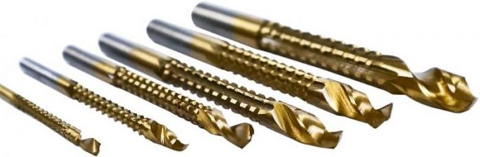 Набір свердл по металу S&R Meister (216816000) 6шт