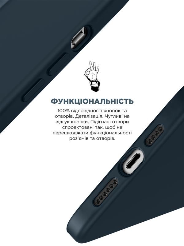 Чохол-накладка Armorstandart Icon2 для Apple iPhone 11 Midnight Blue (ARM60553)