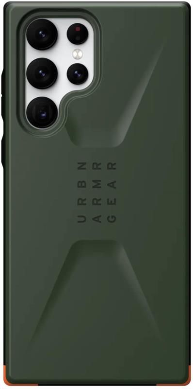 Чохол-накладка Urban Armor Gear Civilian для Samsung Galaxy S22 Ultra SM-S908 Olive (21344D117272)