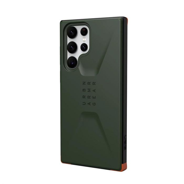 Чохол-накладка Urban Armor Gear Civilian для Samsung Galaxy S22 Ultra SM-S908 Olive (21344D117272)