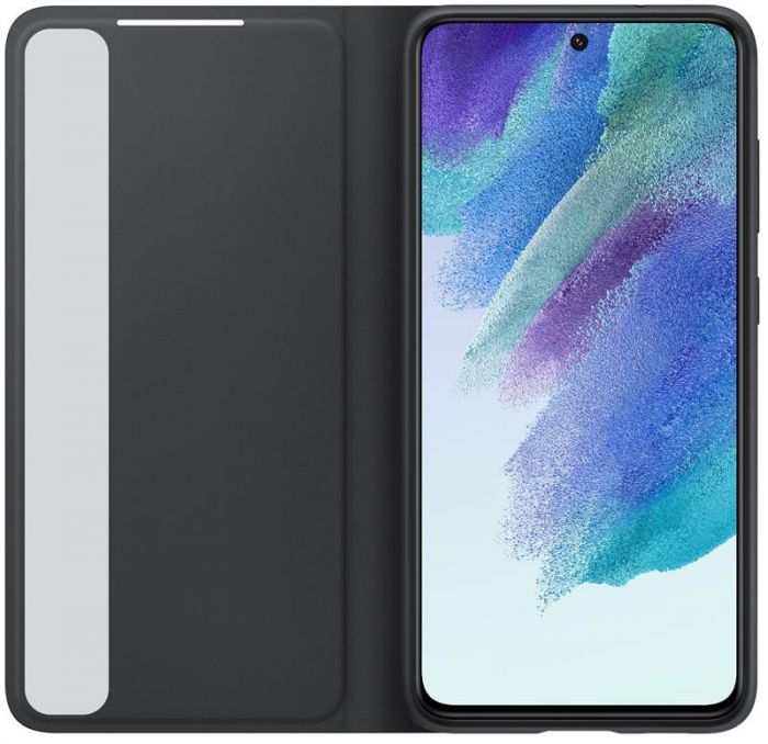 Чохол-книжка Samsung Smart Clear View Cover для Samsung Galaxy S21 FE SM-G990 Dark Gray (EF-ZG990CBEGRU)