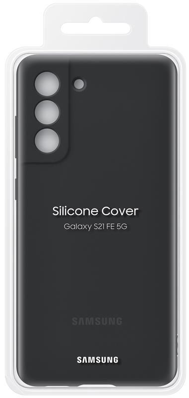 Чохол-накладка Samsung Silicone Cover для Samsung Galaxy S21 FE SM-G990 Dark Gray (EF-PG990TBEGRU)