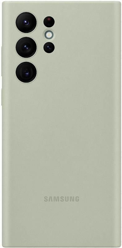 Чохол-накладка Samsung Silicone Cover для Samsung Galaxy S22 Ultra SM-S908 Olive Green (EF-PS908TMEGRU)