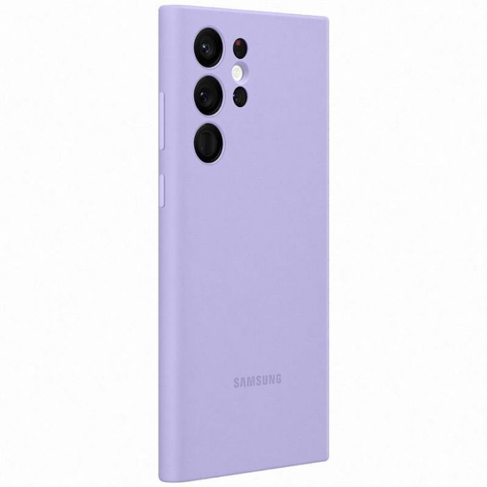 Чохол-накладка Samsung Silicone Cover для Samsung Galaxy S22 Ultra SM-S908 Fresh Lavender (EF-PS908TVEGRU)