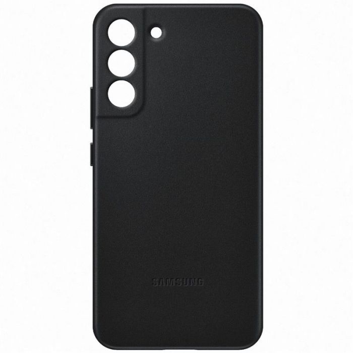 Чохол-накладка Samsung Leather Cover для Samsung Galaxy S22+ SM-S906 Black (EF-VS906LBEGRU)
