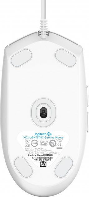Миша Logitech G102 Lightsync White (910-005824)