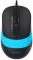 Мишка A4Tech FM10 Black/Blue