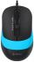 Мишка A4Tech FM10 Black/Blue