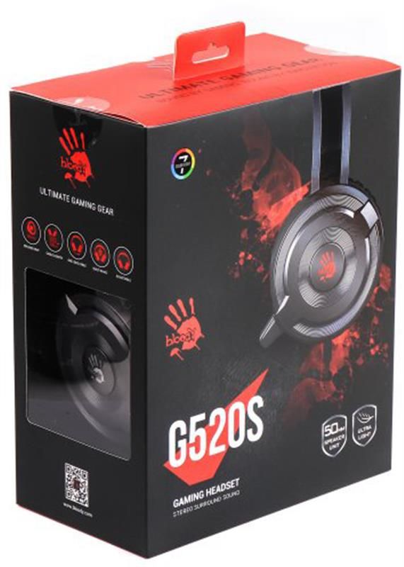 Гарнітура Bloody G520S Grey