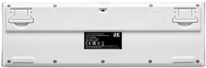 Клавіатура 2E Gaming KG350UBK RGB Ukr Black (2E-KG350UBK)
