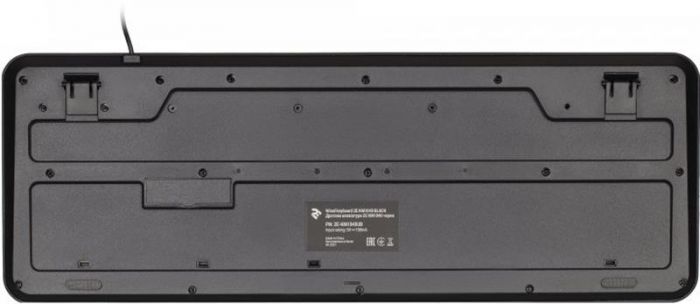 Клавіатура 2E KM1040 Ukr (2E-KM1040UB) Black USB