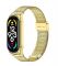 Ремінець BeCover Metal для Xiaomi Mi Smart Band 7 Gold (707495)