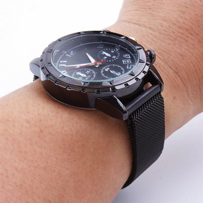 Ремінець BeCover Milanese Style для Samsung Galaxy (20mm)/Watch 5/ Watch 4 40/44mm/Watch 4 Classic 42mm/Watch Active/Active 2 40/44mm/Watch 3 41mm/Gear S2/Classic/Gear Sport Black (707671)