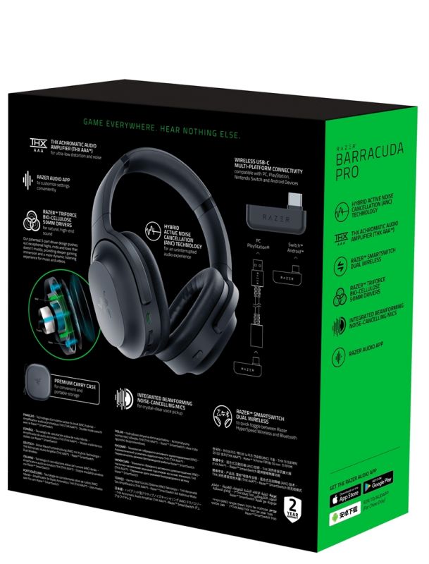 Bluetooth-гарнітура Razer Barracuda Pro Black (RZ04-03780100-R3M1)