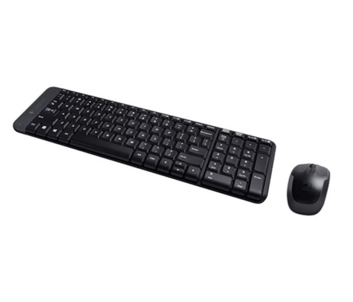 Комплект (клавіатура, миша) бездротовий Logitech MK220 Black (920-003168)