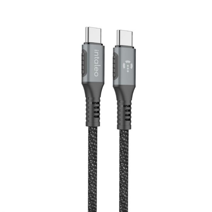 Кабель Intaleo CBGPD60WTT1 USB Type-C-USB Type-C (M/M) 1.2 м Grey (1283126518096)