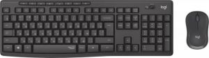 Комплект (клавiатура, миша) бездротовий Logitech MK295 Combo Black (920-009800)