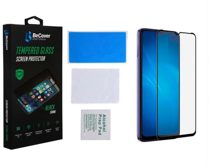 Захисне скло BeCover для Tecno Spark Go 2022 (KG5m) Black (708165)