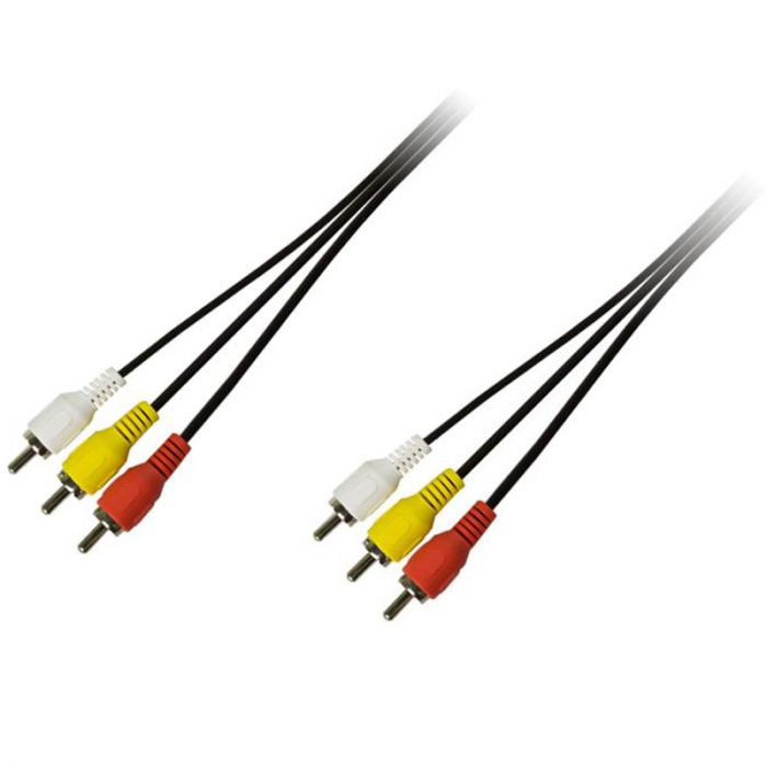 Кабель Piko 3xRCA - 3xRCA (M/M), 3 м, Black (1283126473968)