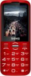 Мобільний телефон Sigma mobile Comfort 50 Grace Dual Sim Red