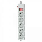 Фільтр живлення Gembird Pro (SPG5-G-15G-PRO) 5 розеток, 4.5м, сірий