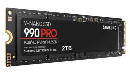 Накопичувач SSD  2ТB Samsung 990 PRO M.2 2280 PCIe 4.0 x4 NVMe V-NAND TLC (MZ-V9P2T0BW)