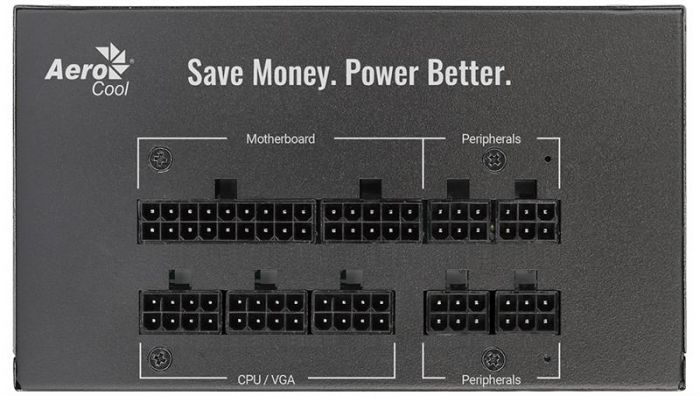 Блок живлення AeroCool Aero Bronze 850M Fully Modular (ACPB-AR85AEC.1M) 850W