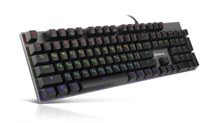 Клавіатура REAL-EL M 13 Grey USB